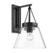 Penn 1 Light 11 inch Matte Black Wall Sconce Wall Light